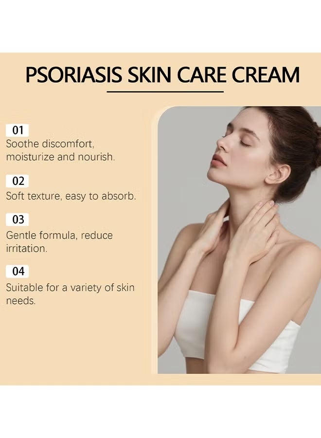LANISKA Bee Soothe Psoriasis Skin Care Cream, Bee Venom Comprehensive Cream, Bee Venom Skin Treatment Cream, Natural Bee Venom Repair Cream, All-In-One, Lifting & Firming, Anti-Aging Moisturizing, Effectively Reduces All Types Of Skin Blemishes, 60G - Image 5